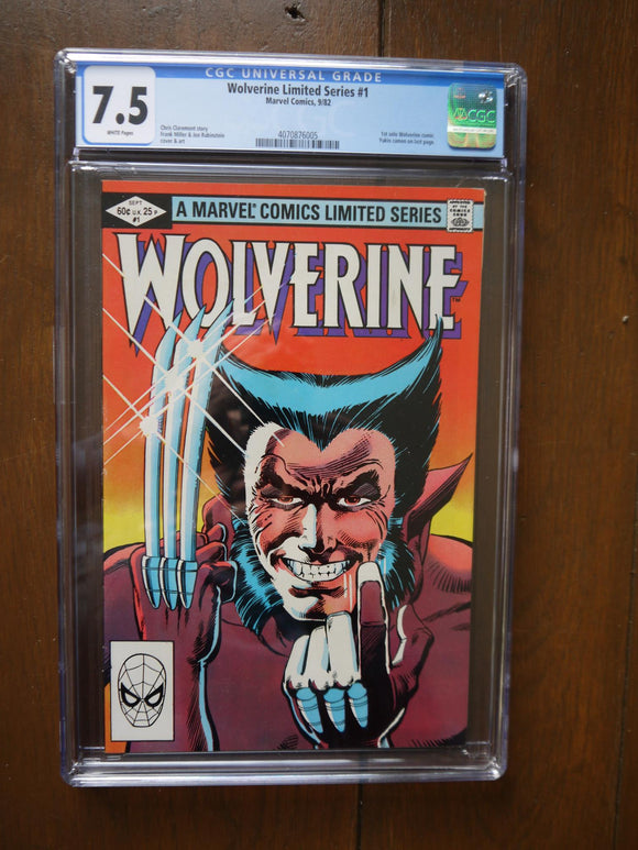 Wolverine (1982 Limited Series) #1D CGC 7.5