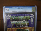 Swamp Thing (1972 1st Series) #1 CGC 7.0 - Mycomicshop.be