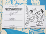 HERNANDEZ SATYRICON (1997) Triple Signed 168/350 - Mycomicshop.be