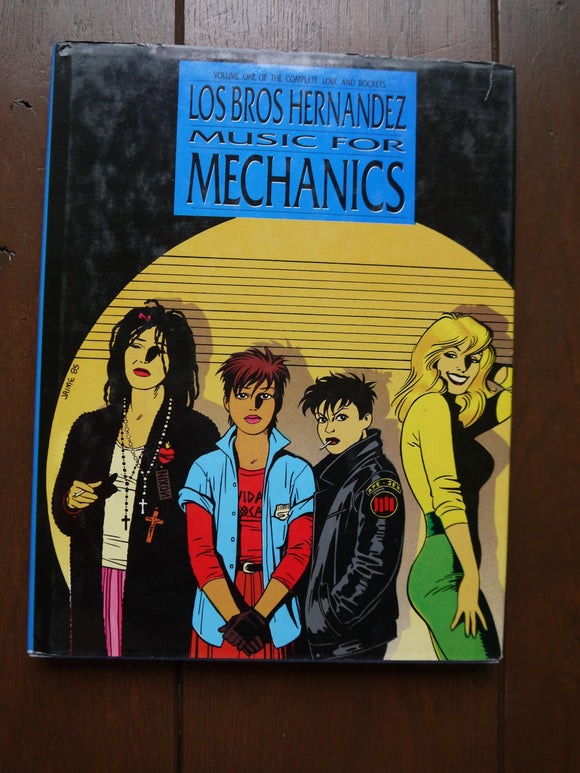 Music for Mechanics HC (1985 A Love and Rockets Collection) #1B - Mycomicshop.be
