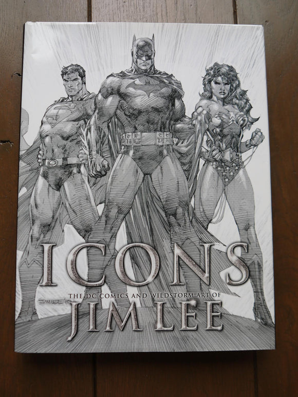 Icons The DC and Wildstorm Art of Jim Lee HC (2010 Titan Books) #1B - Mycomicshop.be