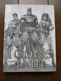 Icons The DC and Wildstorm Art of Jim Lee HC (2010 Titan Books) #1B - Mycomicshop.be