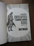 Original Encyclopedia of Comic Book Heroes TPB (2007) #1 Signed - Mycomicshop.be