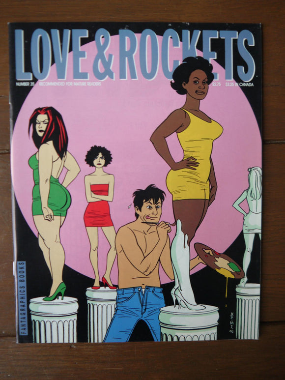 Love and Rockets (1982 1st Series) Magazine #35 - Mycomicshop.be