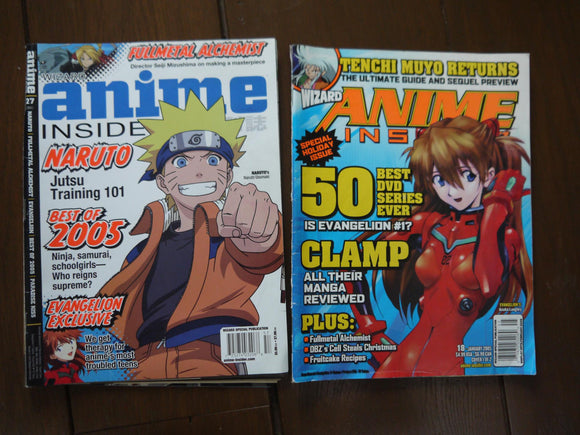 Wizard Anime Insider (2002) #27 + holiday special - Mycomicshop.be