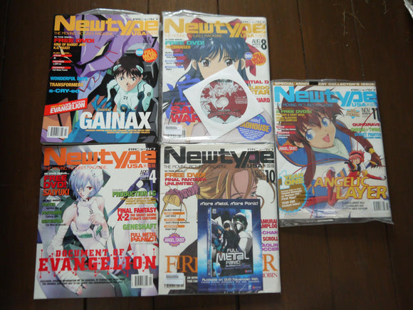 Newtype The Moving Pictures Magazine 2003 - Lot of 5 - Mycomicshop.be