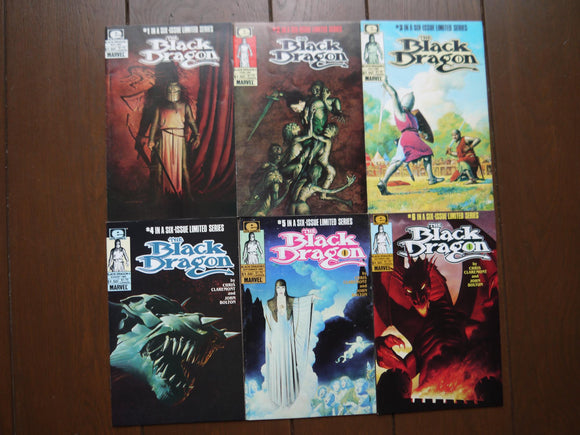 Black Dragon (1985 Marvel/Epic) Complete Set - Mycomicshop.be