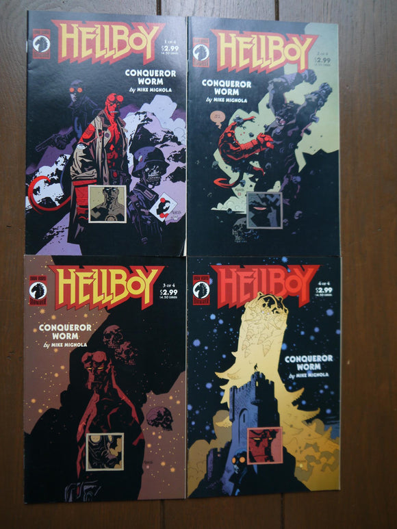 Hellboy Conqueror Worm (2001) Complete Set - Mycomicshop.be