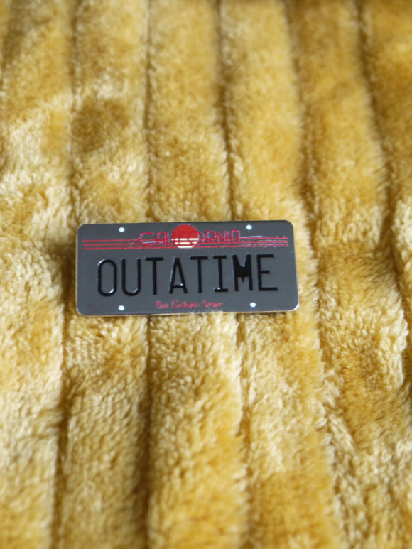 'Back to the future - Outatime' Enamel Pin - Mycomicshop.be
