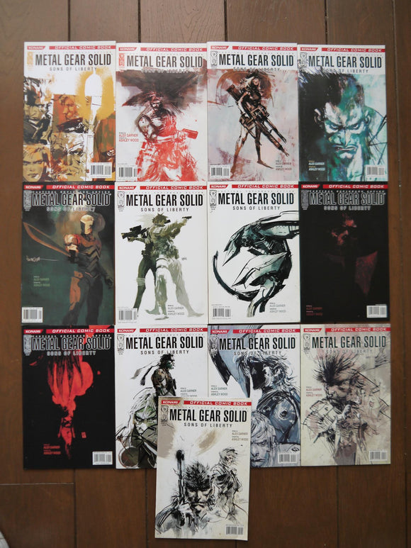 Metal Gear Solid Sons of Liberty (2005) Complete Set - Mycomicshop.be