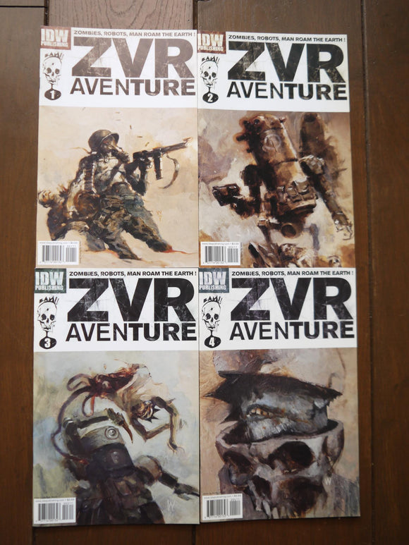 Zombies vs. Robots Aventure (2009 IDW) Complete Set - Mycomicshop.be