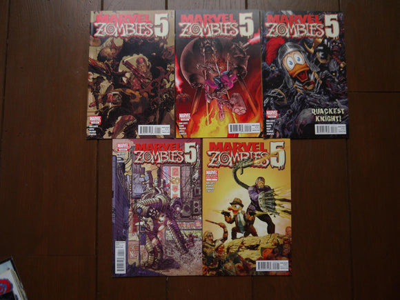 Marvel Zombies 5 (2010) Complete Set - Mycomicshop.be