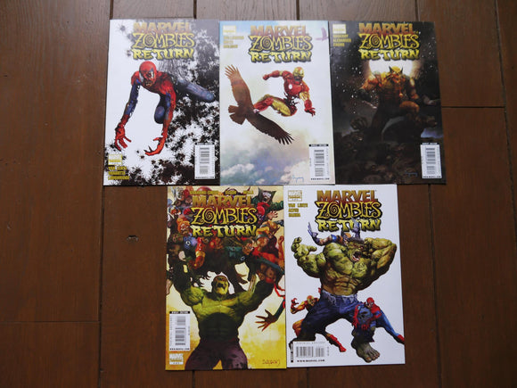Marvel Zombies Return (2009) Complete Set - Mycomicshop.be