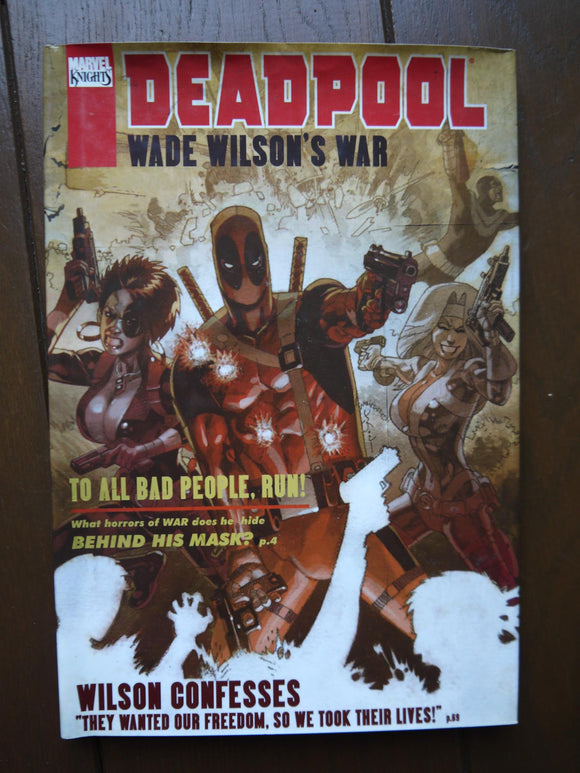 Deadpool Wade Wilson's War HC (2010 Marvel Knights) - Mycomicshop.be