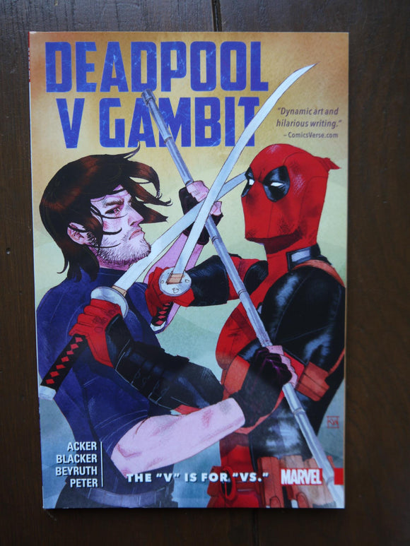 Deadpool v. Gambit TPB (2016 Marvel) The 