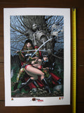Magdalena Vampirella By Arthur Adams Art Print Lithograph Dynamic Forces - Mycomicshop.be
