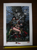 Magdalena Vampirella By Arthur Adams Art Print Lithograph Dynamic Forces - Mycomicshop.be