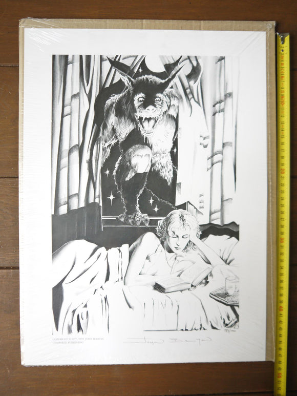 Unmasked Publishing By John Bolton - Art Print - Mycomicshop.be