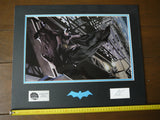 DC Direct Batman War On Crime Signature Print Signed Autographed Alex Ross 2001 - Mycomicshop.be