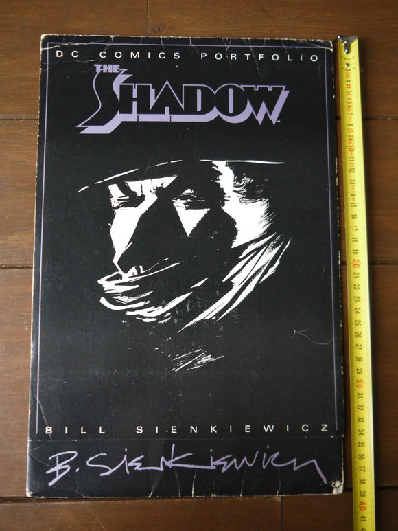DC Comics Shadow Portfolio Bill Sienkiewicz 1987 - Mycomicshop.be