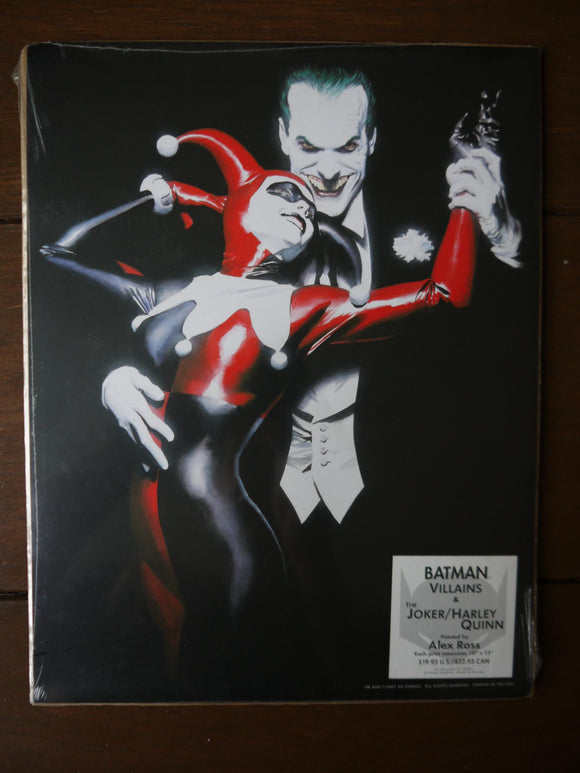 Batman Villains & The Joker/Harley Quinn Print set 2001 - Mycomicshop.be