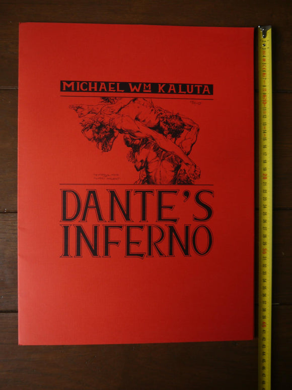 Michael Kaluta Dante's Inferno Signed Portfolio 1975 - Mycomicshop.be