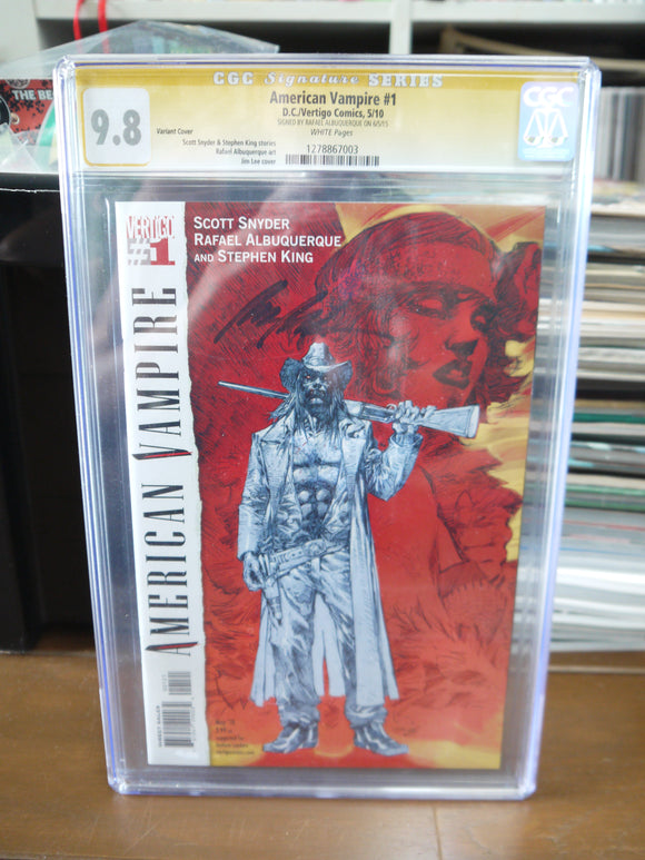 American Vampire (2010 Vertigo) #1B CGC 9.8 Signature Series - Mycomicshop.be