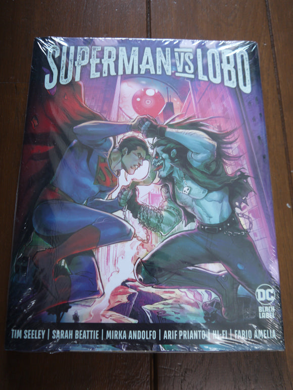 Superman vs. Lobo HC (2022 DC Black Label) - Mycomicshop.be
