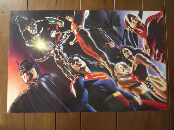 Poster Justice League Alex Ross 1994