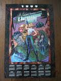 Poster Danger Girl Calendar 1999 Campbell