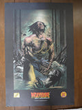Poster Wolverine Dynamic Forces 25th anniversary 1999 Jae Lee