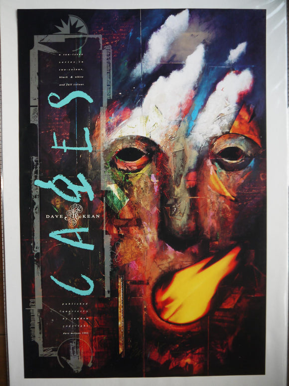 Poster Cages Signed by Dave McKean