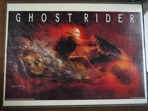 Poster Ghost Rider 1992 Sienkiewicz #117