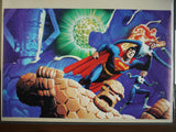 Poster Fantastic Four Superman vs Galactus 1999 Alex Ross