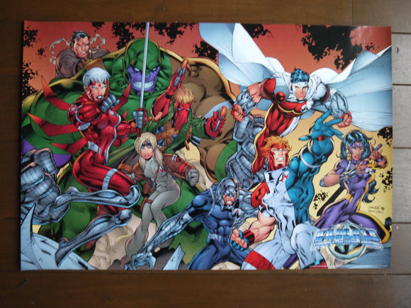 Poster Wildcats Covert Action Teams 1998 Jim Lee