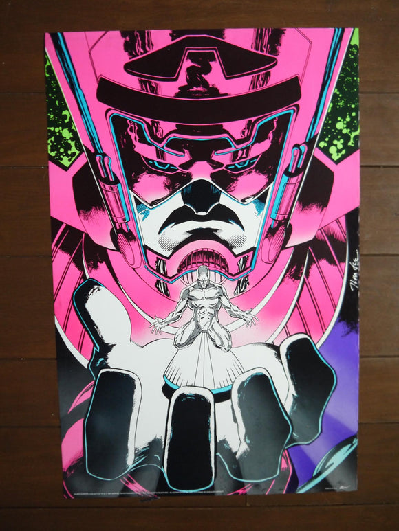 Poster Galactus and Silver Surfer 1991 Jim Lee