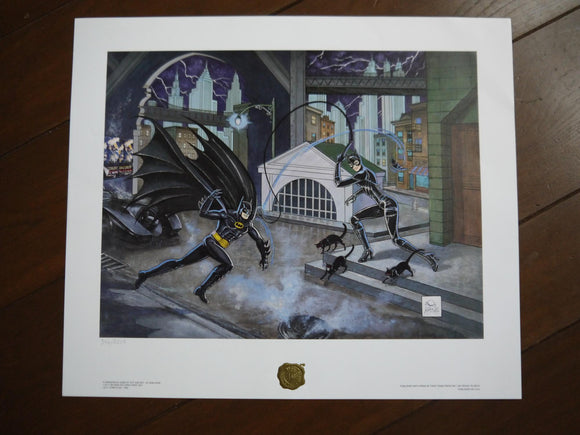 Limited Poster A dangerous game of cat and bat Batman Returns 1992 Bob Kane