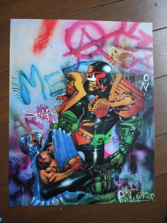 Poster Judge Dredd 1992 Simon Bisley