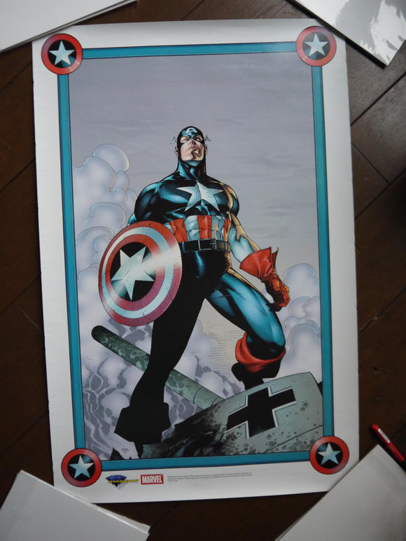 Poster Captain America 2004 Travis Charest