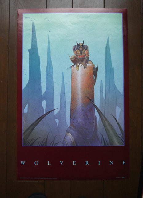 Wolverine poster by Jean "Moebius" Giraud 24x36" - Mycomicshop.be