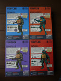BST AXN TMNT Comic Book + Action Figure 2021 Loyal Subjects Set Of All 4 Turtles - Mycomicshop.be