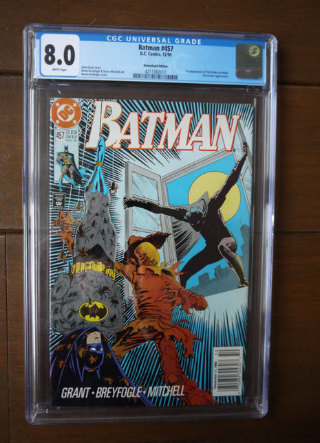 Batman (1940) #457N CGC 8.0 - Mycomicshop.be