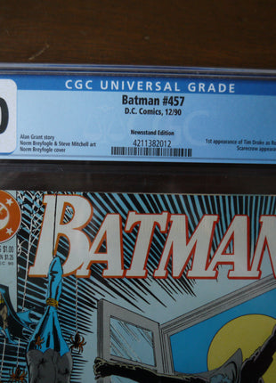 Batman (1940) #457N CGC 8.0 - Mycomicshop.be