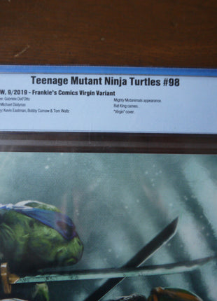 Teenage Mutant Ninja Turtles (2011 IDW) #98FRANKIES CBCS 9.8 - Mycomicshop.be