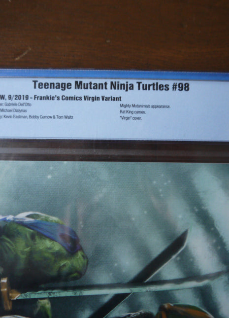 Teenage Mutant Ninja Turtles (2011 IDW) #98FRANKIES CBCS 9.8 - Mycomicshop.be
