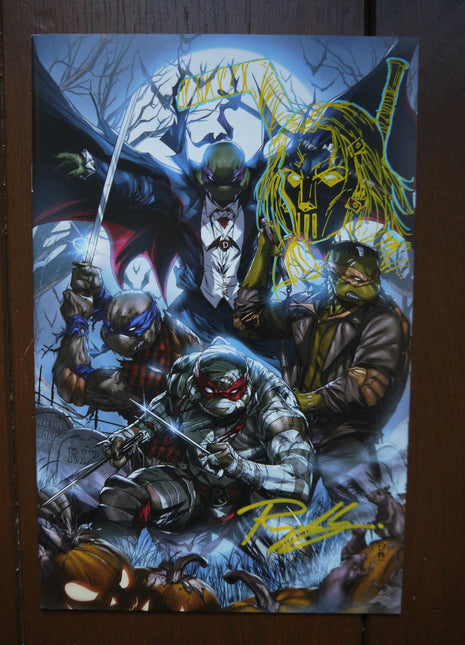 Teenage Mutant Ninja Turtles (2011 IDW) #123RE Signed - Mycomicshop.be