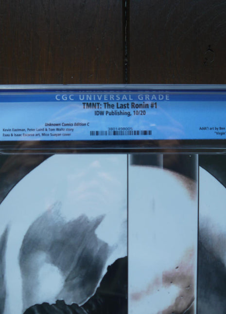 Teenage Mutant Ninja Turtles the Last Ronin (2020 IDW) #1Unknown.C CGC 9.9 - Mycomicshop.be