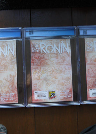 THE LAST RONIN #1 - 5th Print Convention Edition 3 COVER SET CGC 9.8+9.9 - Mycomicshop.be