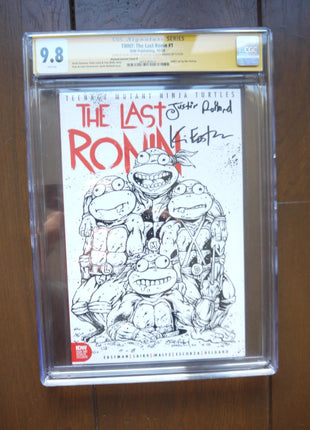 Teenage Mutant Ninja Turtles the Last Ronin (2020 IDW) #1 Roiland Variant B CGC 9.8 Signed - Mycomicshop.be