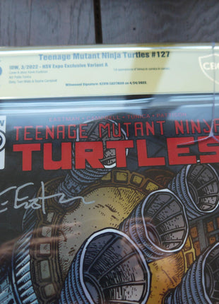 Teenage Mutant Ninja Turtles (2011 IDW) #127 HSV Expo variant A Signed CBCS 9.6 - Mycomicshop.be